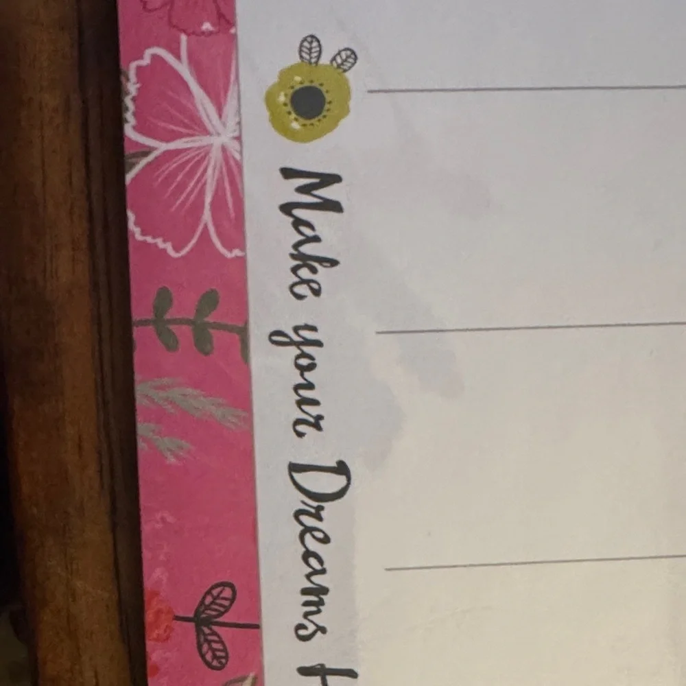 52 week Floral Desk Calendar